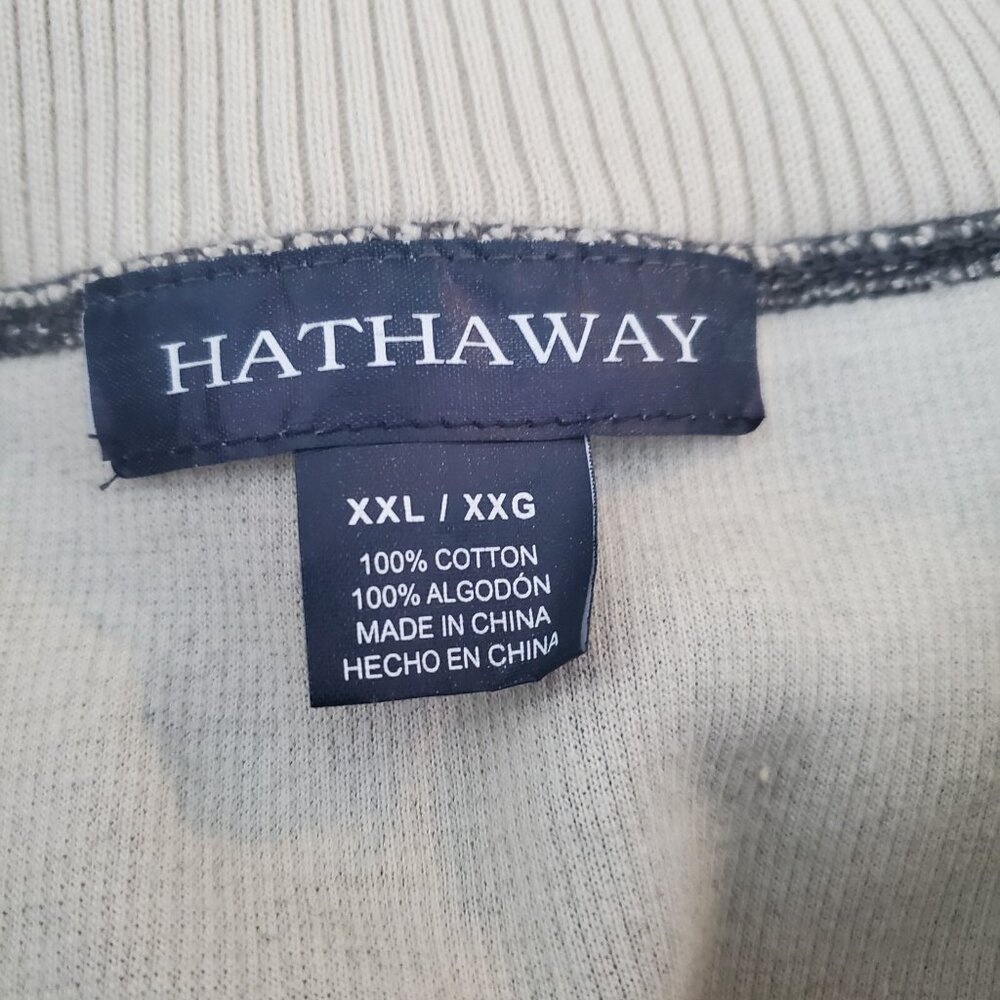 NWT Hathaway Sweater 1/4 Zip Pullover Gray Long Sleeve Size XXL NEW - Picture 4 of 8